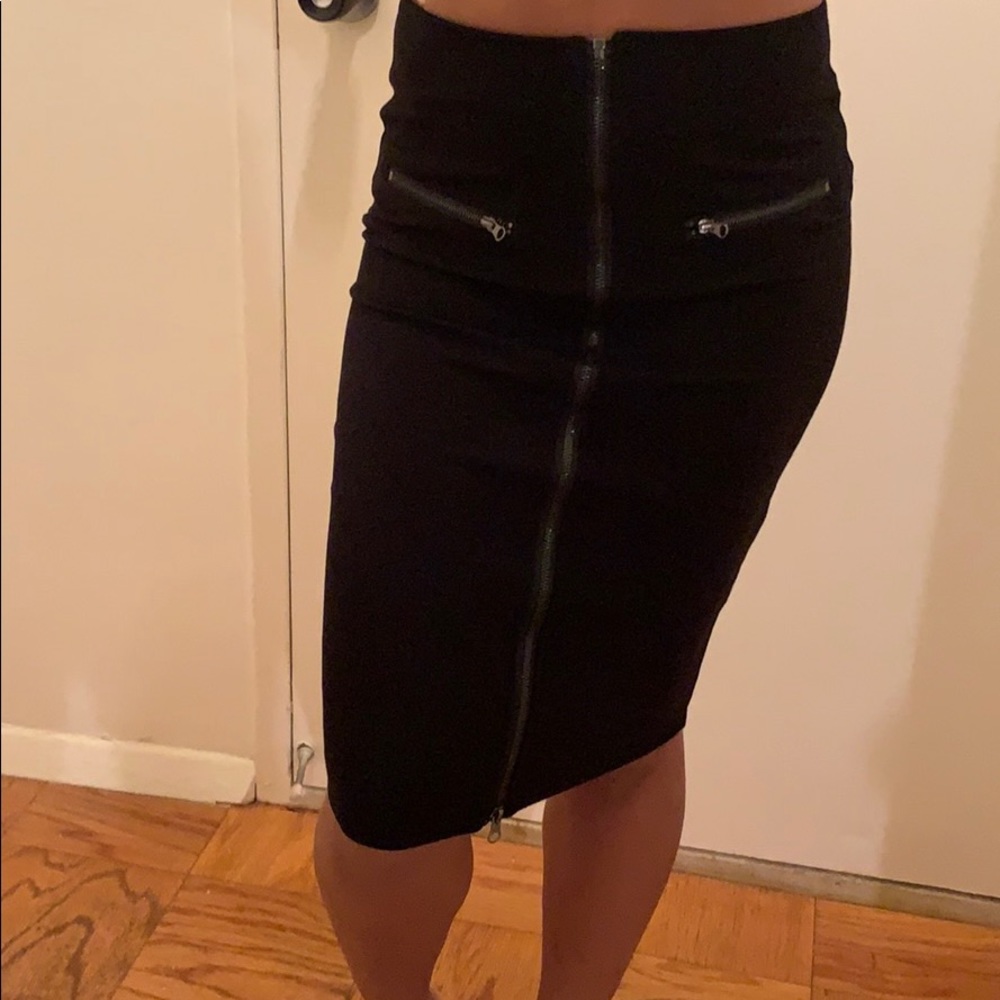 Black skirt